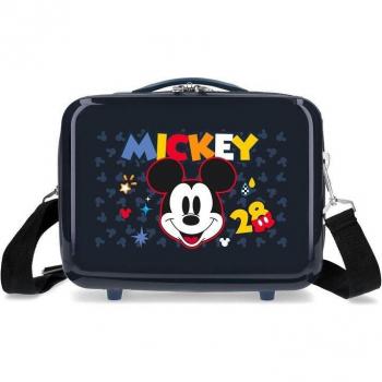 Disney Neceser ABS Mickey Get Moving Adaptable Azul Marino 29x21x15cm 9L