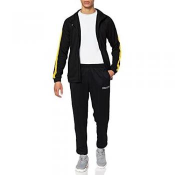 Kappa SALCITO TKS Chándal, Niños, Negro/Amarillo, 14Y