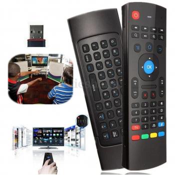 Ratón y Teclado Inalámbrico con Mando a Distancia para Android TV Box 2.4 GHz