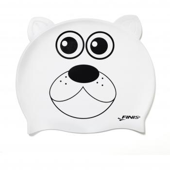 Finis Swim - Gorro de natación infantil, tamaño Cero, color blanco