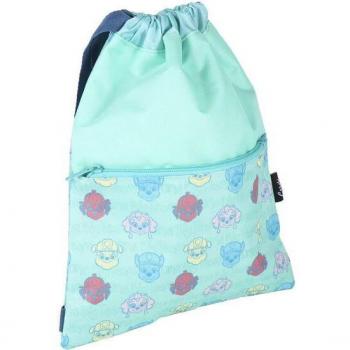 Mochila Saco Infantil Paw Patrol Azul 27x33 cm
