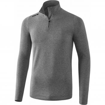Erima Basic Men's Underwear and Half-Zip Sweatshirt Set - Gray - 3XL