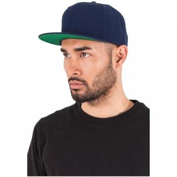 Flexfit Classic Navy Snapback Cap for Unisex - One Size