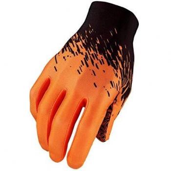 Supacaz Supag Long GLOVE - Black/Neon Orange - XL