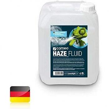 Cameo Haze Fluid 5L - Líquido de Neblina de Larga Duración, Sin Aceite para Máquinas de Humo