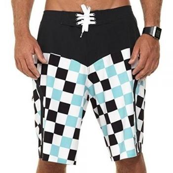 Oxbow Timye levi siver vintage dam-Bañador tipo bermuda para hombre Negro negro Talla:30