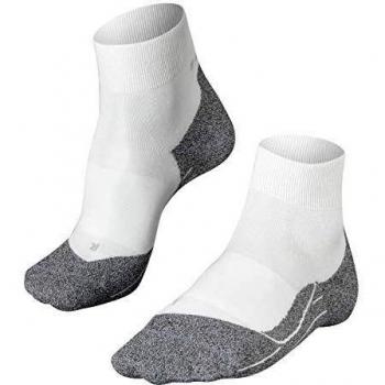 Calcetines Cortos para Correr Mujer Falke RU4 Light Antivesículas Blanco 35-36
