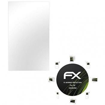 atFoliX Protección de Pantalla LG 32LD350 Lámina protectora Espejo - FX-Mirror con efecto espejo
