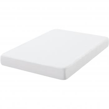 Oasis 25583 - Protector de colchón, impermeable, transpirable, 100% algodón, 90 x 190/200 cm, color blanco