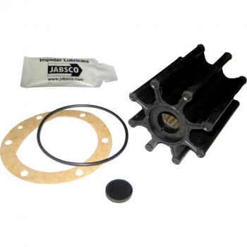 JABSCO 17018-0001-P 8-Blade Neoprene Impeller Kit - 2-9/16 Inch Diameter x 3 Inch Width, 5/8 Inch Shaft Diameter