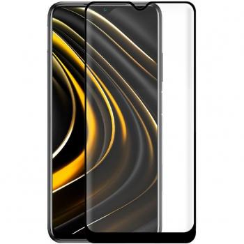 Protector de Pantalla Cristal Templado 3D Negro Completo para Xiaomi Pocophone M3 / Redmi 9T