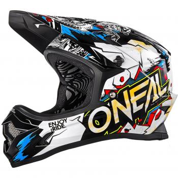 O'Neal Oneal Backflip RL2 Villain Casco Bicicleta, Blanco, S