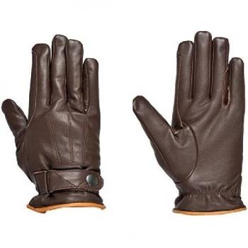 Riders Trend 10034461-CHO-M - Guantes de equitación de invierno unisex, color chocolate, talla M