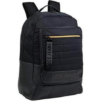 Lois - Mochila Trabajo para Portátil - Mochilas de Viaje con Compartimento para Portátil - Mochila Ordenador Portatil para Hombre para Uso Diario, Oficina y Universidad - Mochila Portatil Marc, Negro