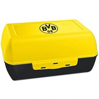Borussia Dortmund La caja del almuerzo, Unisex, Negro/Amarillo