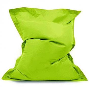 Puf Gigante Infantil Interior/Exterior 100x125cm - Verde Lima Resistente al Agua