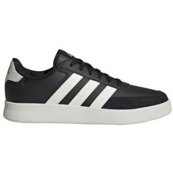 Zapatillas adidas Breaknet 2.0 Hombre, color negro intenso y blanco, talla 40 EU, diseñadas para tenis y pádel