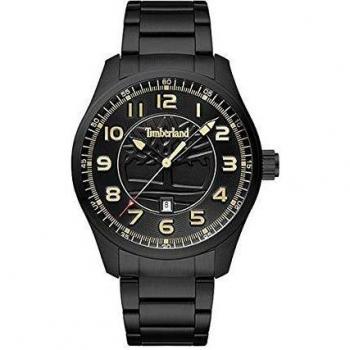 Timberland Mens Analogue Quartz Watch with Stainless Steel Strap 4895148698358