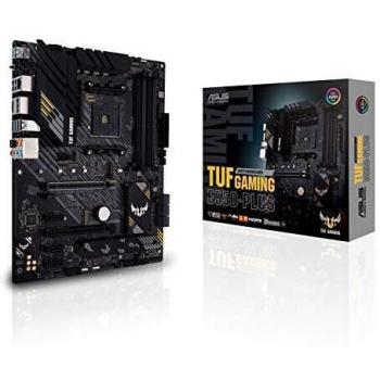 ASUS TUF GAMING B550-PLUS, AMD AM4, ATX, 128GB DDR4, 4DIMM, DP, HDMI, PCIE