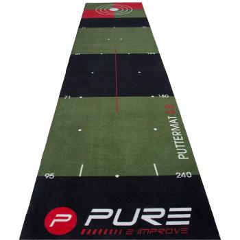 Pure2Improve P2I140020 Alfombrilla de Golf, Unisex-Adult, Verde, 65x500 cm