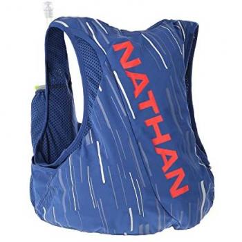 Chaleco de Running Nathan Pinnacle 4L Estate Blue/Ribbon Red XS