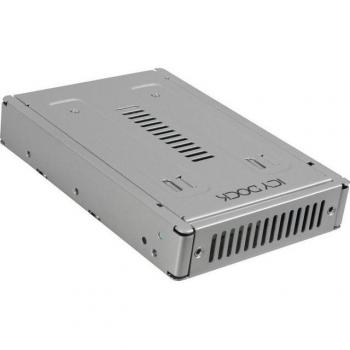 Convertidor metálico ICY DOCK MB982SP-1S para discos duros SATA/SSD de 2.5 a 3.5