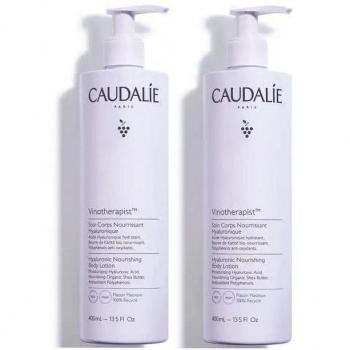 Caudalie Vinotherapist Tratamiento Corporal Nutritivo con Ácido Hialurónico Pack Duplo 2x400ml