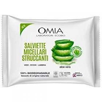 Toallitas Desmaquillantes Micelares de Aloe Vera Eco Bio - 20 Unidades