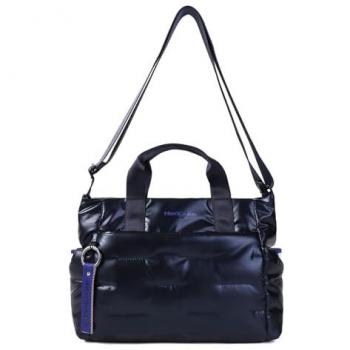 Hedgren Cocoon Softy Women's Handbag 31 cm Peacoat Blue Polyester