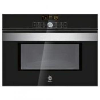 Horno Eléctrico Integrado Compacto Balay 3HW441NC con Microondas, Multifunción, Sensor y Plato Giratorio de 360mm - Negro