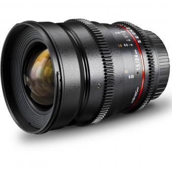 Lente Walimex Pro 24mm f/1.5 para Video DSLR Nikon F, SLR Ampio Negro 8.3 cm x 7.7 cm
