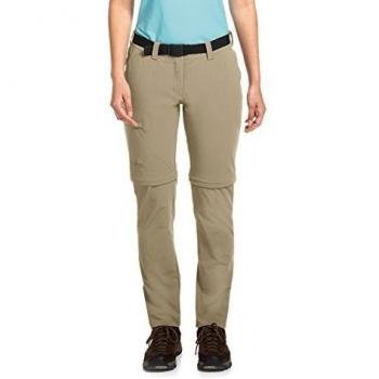 Maier Sports Inara Slim Fit Zip-Off Outdoor Pants for Women with 4 Pockets