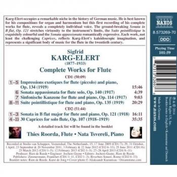 Kargelert complete flute works thies roorda nata tsvereli naxos 857326970