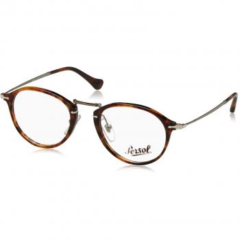 Persol 0PO3046V, Monturas de Gafas para Hombre, Light Havana, 49