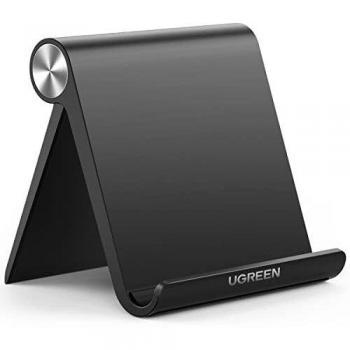 UGREEN Soporte Tablet, Multiángulo Soporte Ajustable para 4 a 13 Tablets y Moviles para iPhone 13 Pro, iPad Pro 2021, iPad Mini, Huawei Media Pad, Xiaomi A2, Mi 8 Lite, Galaxy Tab
