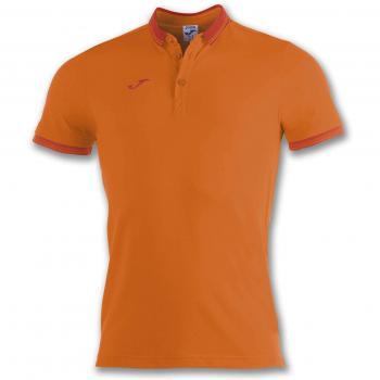 Joma Bali II Orange Short Sleeve Polo Shirt for Men - XL