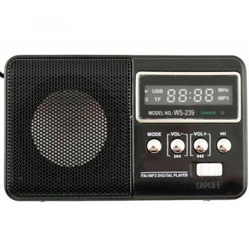 Altavoz Inalámbrico Bluetooth Recargable con Radio FM Portátil Q-y7000