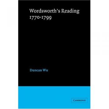 Lecturas de Wordsworth 1770-1799 - Edición en tapa dura, Cambridge