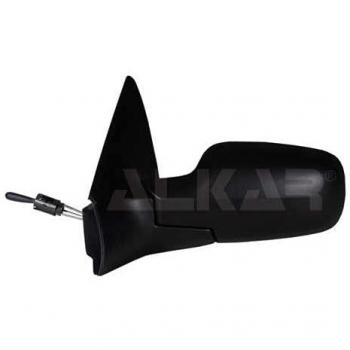 Espejo retrovisor Alkar 6164228, tipo: Espejos Exteriores para Automóviles, características: diseño específico para vehículos, ajuste manual, cristal convexo para mayor visibilidad, fácil instalación y alta durabilidad