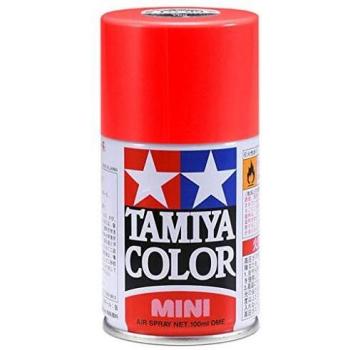 Spray Tamiya TS-36 Esmalte Rojo Fluorescente