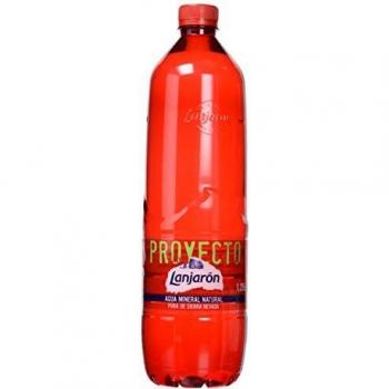 Lanjarón, Agua Mineral Natural botella 100% plástico reciclado - Pack de 6 x 1,25L