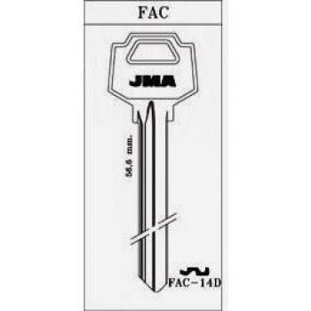 JMA 196053 - Llavin fac-14d acero larga caja-50