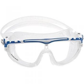 Cressi Skylight - Gafas de buceo, color transparente / blanco / azul