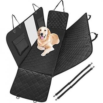 Anykuu Funda Coche Perro Fundas Asientos Perros Asiento Coche Perro Flexible Resistente Impermeable Antideslizante Protector Universal para SUV Familia y Viajes