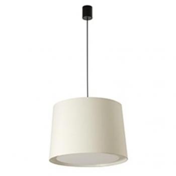 Lámpara colgante Faro Barcelona CONGA 64315-54 Negro/Blanco, acero negro mate, diseño simple