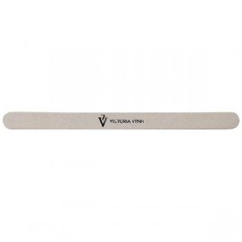 Lima de Uñas Recta Profesional Victoria Vynn Nail File 180/240, Color Blanco