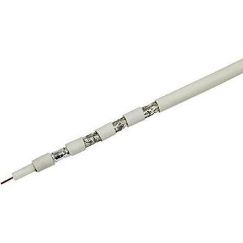 Cable Coaxial para Satélite LogiLink CPV0037, 100 m, Blanco, 120 dB
