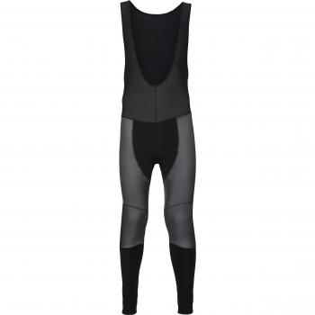 VAUDE - Culote con Tirantes para Hombre Alphapro Bib Pants, Otoño-Invierno, Hombre, Color Gris, tamaño XX-Large