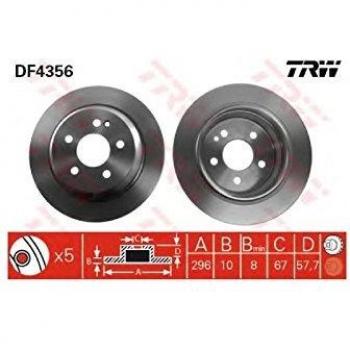 TRW Automotive AfterMarket DF4356 Brake Disc