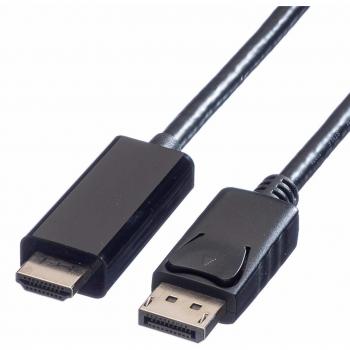 Adaptador de Vídeo DisplayPort a HDMI 4K 60Hz, 5m, Macho-Macho